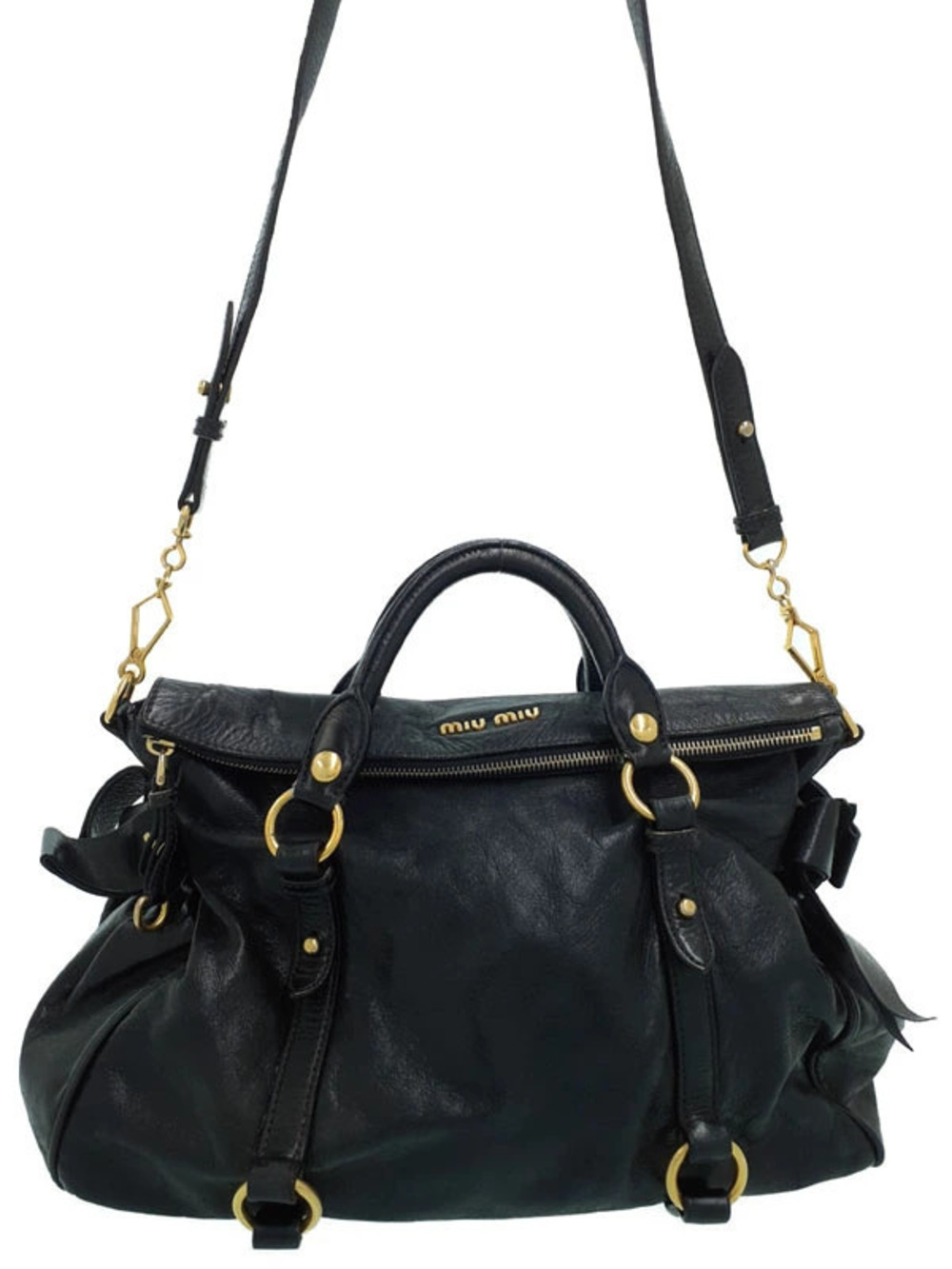 Miu Miu Rion Handbag Side - Picture 2 of 9